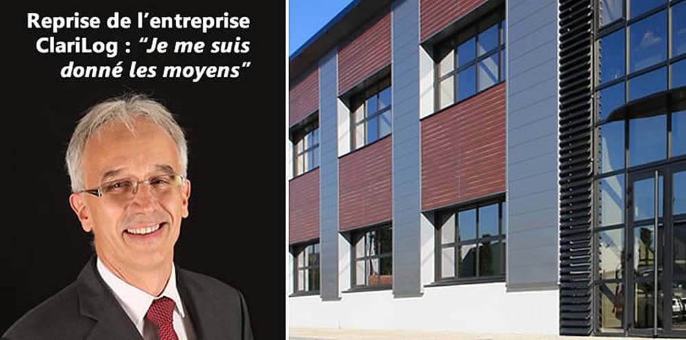 Reprise de l’entreprise ClariLog