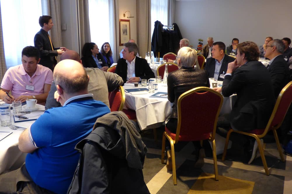 Petit dejeuner 2018 Paris ClariLog au Claridge