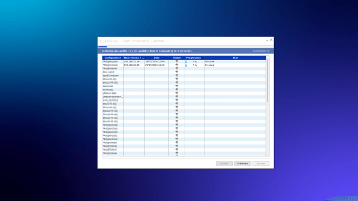 ClariLog - Asset View Suite - Inventaire informatique
