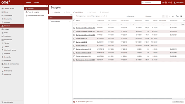One by ClariLog - Gestion administrative et financière