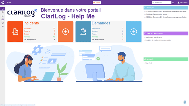 One by CLariLog - Portail utilisateurs