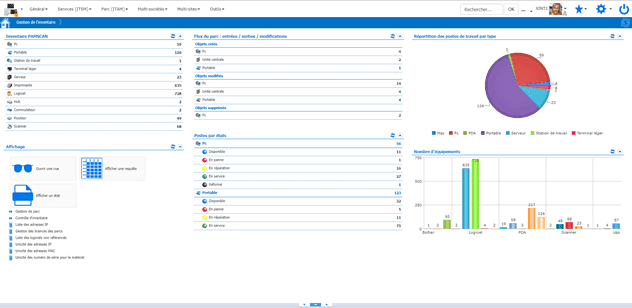 Pytheas - Service Desk - Inventaire automatique
